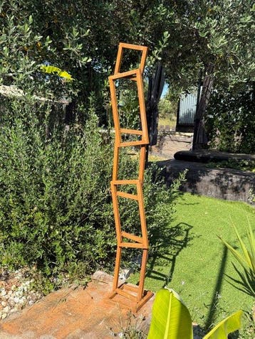 Ana Lucia B.M - Sculpture Corten - XXL - NO Reserve