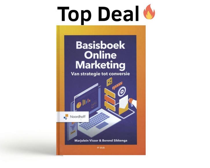 Basisboek online marketing, 9789001752200, Boeken, Studieboeken en Cursussen, Zo goed als nieuw, Verzenden