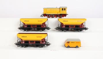Märklin H0 - 2845 - Treinset (1) - Railbouw Leerdam loc en, Nieuw