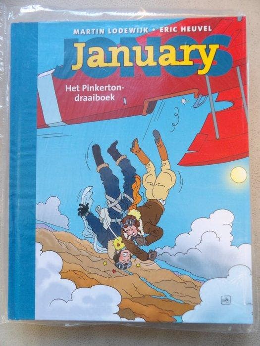 January Jones 4 - Het Pinkerton-draaiboek - Luxe DLC Dossier, Boeken, Stripboeken