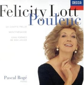 cd - Poulenc - Felicity Lott, Pascal RogÃ© â La Courte, Verzenden, Zo goed als nieuw