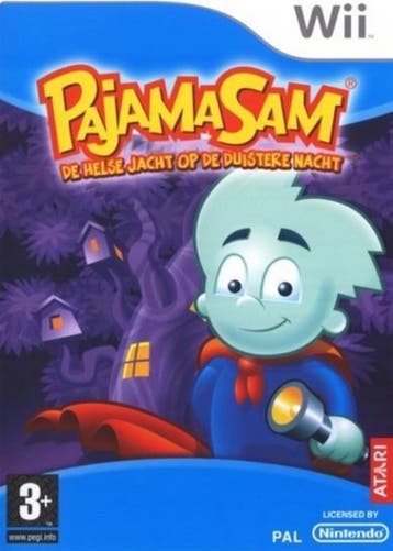 Pajama Sam De Helse Jacht Op De Duistere Nacht [Wii], Spelcomputers en Games, Ophalen of Verzenden, Zo goed als nieuw