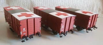 Brawa H0 - 48217 - Modeltrein goederenwagonset (1) -, Nieuw