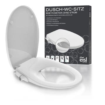 EISL douche-wc-bril met bidetfunctie zonder stroom softclose, Verzenden, Nieuw
