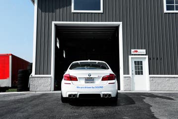 Einddemper BMW M 5-serie Sedan F10 | Eisenmann Race 4x Ø 102, Auto-onderdelen, Uitlaatsystemen, Verzenden, Nieuw
