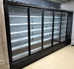 Milano wandkoeling met 3 trekdeuren L187,5xD76xH206cm, Nieuw in verpakking