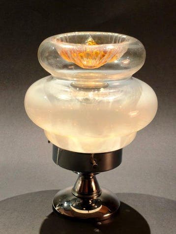 Tafellamp - Glas, Aluminium