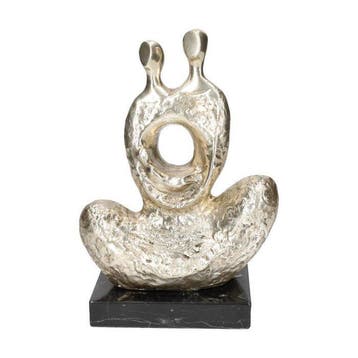 sculptuur, Sculpture, Omhelzend koppel - 27 cm - Bronze - 27