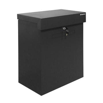 Logixbox Topbox-XL Plus pakketbox met brievenbusklep - grijs, Verzenden, Nieuw