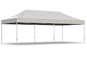 Easy up partytent 4x8m - Professional | PVC gecoat polyester, Partytent, 6 meter of meer, Nieuw, 2 meter of meer