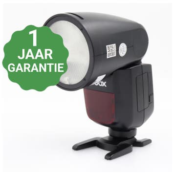 10% korting | Godox Speedlite V1 Nikon + AK-R1 Accessory kit, Verzenden, Gebruikt, Overige merken