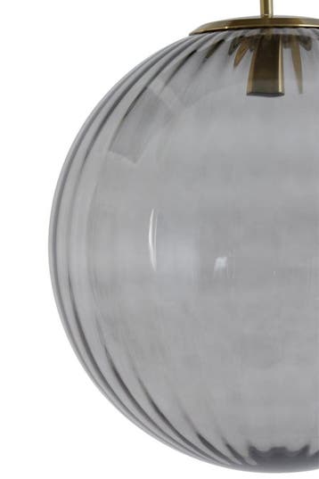 2dekans | Light & Living MAGDALA Hanglamp Ø40x40 cm – Grijs, Huis en Inrichting, Lampen | Hanglampen, Ophalen of Verzenden, Zo goed als nieuw