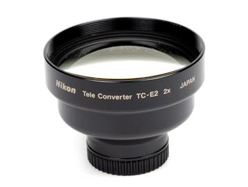TC-E2 2x Teleconverter Lens voor Nikon COOLPIX 4500 990 995, Verzenden, Zo goed als nieuw