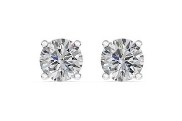 Oorbellen - 14 karaat Geel goud - 4.14ct. tw. Diamant, Sieraden, Tassen en Uiterlijk, Oorbellen, Nieuw