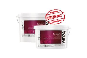 einzA Solitaire Matt - 5 liter - Wit of lichte kleuren -..., 5 tot 10 liter, Wit, Nieuw, Ophalen of Verzenden