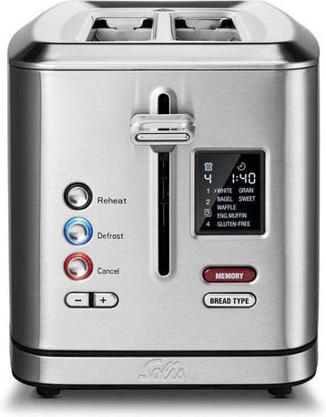 2dekans | Solis Flex Toaster 8004 - Toaster Broodrooster -, Ophalen of Verzenden, Zo goed als nieuw