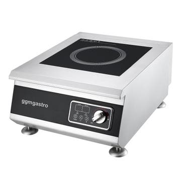 GGM Gastro | Inductie kookplaat - 400x510mm - 5,0 kW - 1 |, Verzenden, Nieuw in verpakking, Fornuis, Frituur en Grillen