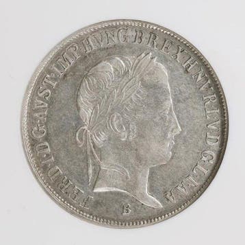 Hongarije. Ferdinand V. 20 Kreuzer / Krajczár 1847 - NGC