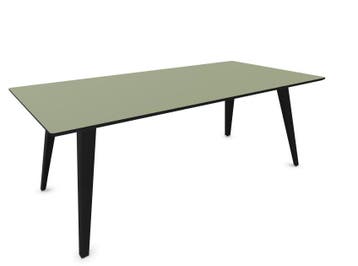 Cube Design Spider tafel, 160-300x120cm, stalen onderstel, Overige plaatsen, Ophalen of Verzenden, Nieuw in verpakking, Stoel
