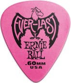 Ernie Ball 9179 Everlast plectrum 0.60 mm 12-pack, Ophalen of Verzenden, Nieuw, Akoestische gitaar