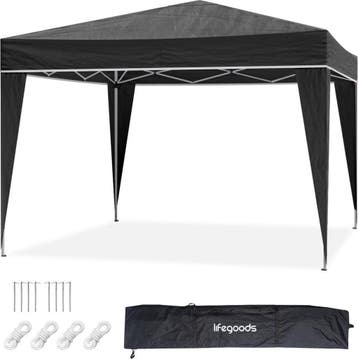 2dekans | LifeGoods Partytent - Paviljoen - EasyUp -, Ophalen of Verzenden, Zo goed als nieuw