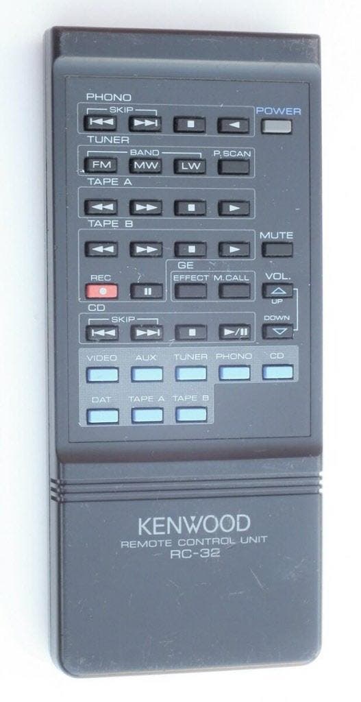 Afstandsbediening Kenwood rc-32 r-42l, Audio, Tv en Foto, Afstandsbedieningen, Origineel, Nieuw, Ophalen of Verzenden