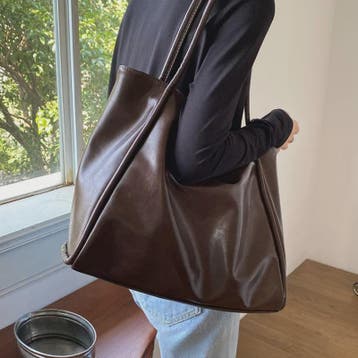 Dames Tote Bag met Textuur - Ruim, Niche Design, Schoudertas, Verzenden, Nieuw