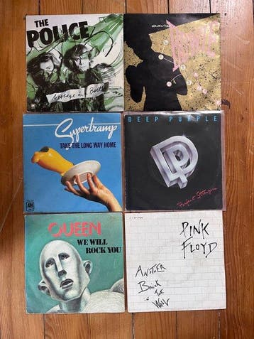 Bowie, Queen, Pink Floyd, Deep Purple and more! - 6x vinyl, Cd's en Dvd's, Vinyl Singles, Nieuw in verpakking