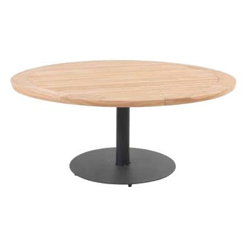 4 Seasons Outdoor  Taste 4SO Saba low dining teak tafel 160, Nieuw