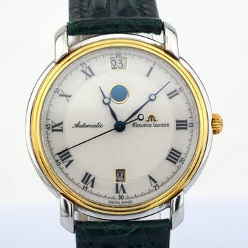 Maurice Lacroix - Masterpiece Cinq Aiguilles 18K Gold Bezel, Sieraden, Tassen en Uiterlijk, Horloges | Heren, Nieuw