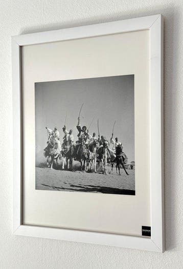 George Rodger - Magnum Photos - Hausa chiefs demonstrate, Antiek en Kunst