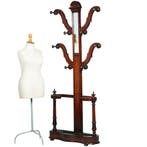 Engelse Victoriaans staande  kapstok Tree Coat Rack met sp, Ophalen of Verzenden