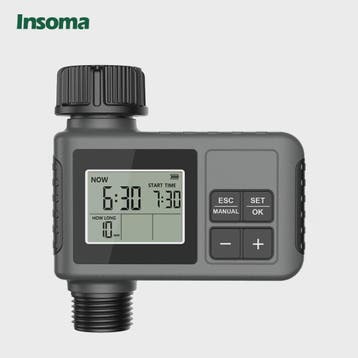 Insoma Automatische Tuinslang Timer met LCD Display - Slimme, Verzenden, Nieuw