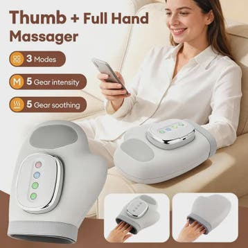 Elektrische Handmassager met Luchtdruk & Vibratie - Ontspan, Verzenden, Nieuw