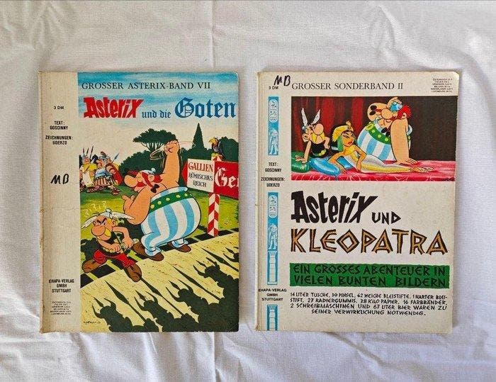 Astérix T2 et T7 - Asterix und die Goten / Asterix und, Boeken, Stripboeken
