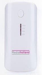 MediaHolland® Powerbank MediaHolland 5600mAh met usb-kabel, Telecommunicatie, Mobiele telefoons | Batterijen en Accu's, Verzenden