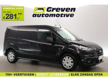 Ford Transit Connect Ecoboost Trend 100PK L2 | Benzine |, Zwart, Handgeschakeld, Nieuw, Ford