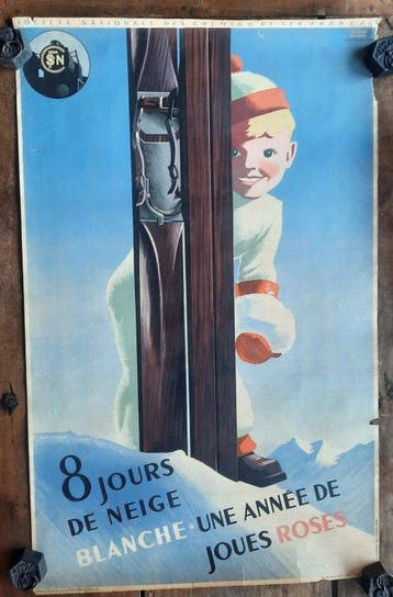 Roland Hugon - SNCF - 8 jours de neige blanche pour des