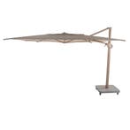 Hacienda zweefparasol 300x400 cm latte frame sand 4 Seasons, Ophalen of Verzenden, Nieuw