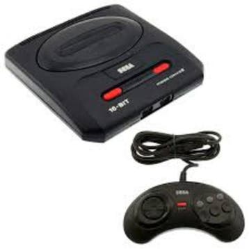 Sega MegaDrive II + Controller (Sega Spelcomputers), Spelcomputers en Games, Ophalen of Verzenden, Zo goed als nieuw