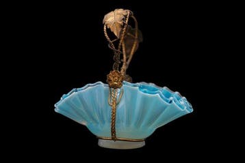 Mand - Glas, Metaal - Art Nouveau
