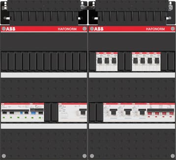 ABB Hafonorm PV-EV-WP-Groepenkast | HS 40A - 4 x ALS 63A, Ophalen of Verzenden, Nieuw, Groepenkast