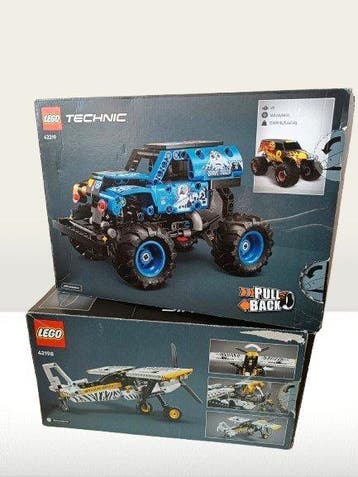 Lego - 42219, 42198 - Lego Technic - SUPER ZESTAW - Monster, Nieuw