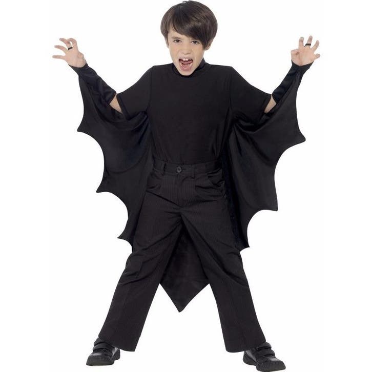 Halloween zwarte kinder vleugels van stof - Vleugels, Hobby en Vrije tijd, Feestartikelen, Verzenden
