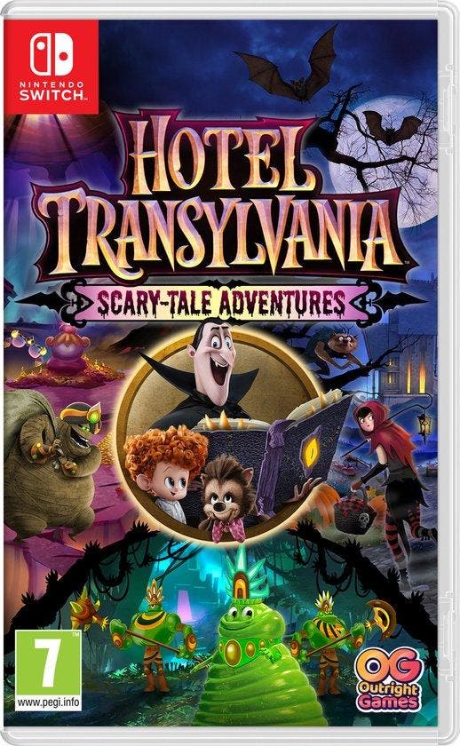 Switch Hotel Transylvania - Scary-tale Adventures, Spelcomputers en Games, Spelcomputers | Nintendo Switch, Zo goed als nieuw