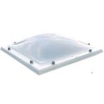 Lichtkoepel bolvormig vierwandig acrylaat dagmaat 130x130 cm, Doe-het-zelf en Verbouw, Glas en Ramen, Verzenden, Nieuw