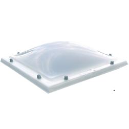 Lichtkoepel bolvormig vierwandig acrylaat dagmaat 130x130 cm, Doe-het-zelf en Verbouw, Glas en Ramen, Verzenden