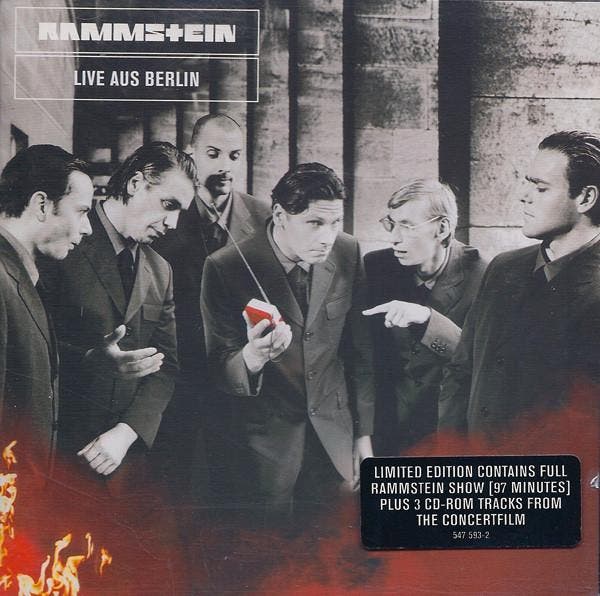 cd - Rammstein - Live Aus Berlin, Cd's en Dvd's, Cd's | Overige Cd's, Zo goed als nieuw, Verzenden
