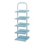 Schoenenrek Poytya voor kinderen 96x30x27 cm blauw [en.casa], Verzenden, Nieuw