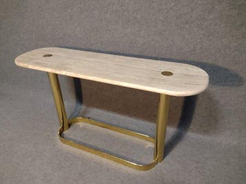 Decorus - Tafel - Marmer, Messing, Nieuw